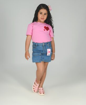 Falda Short Cargo Claro