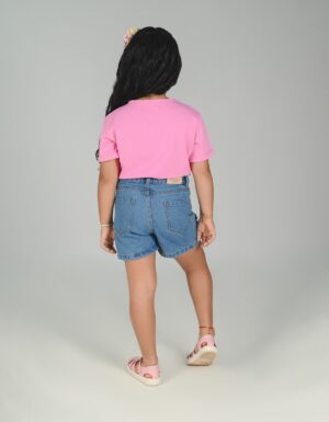 Alternative view of Falda Short Cargo Claro